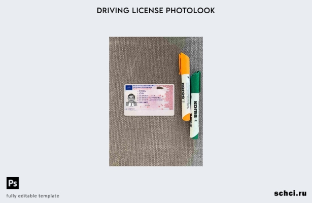 цифровая загрузка Литва dl настоящий фотообраз ПЕРЕДНЕГО шаблона